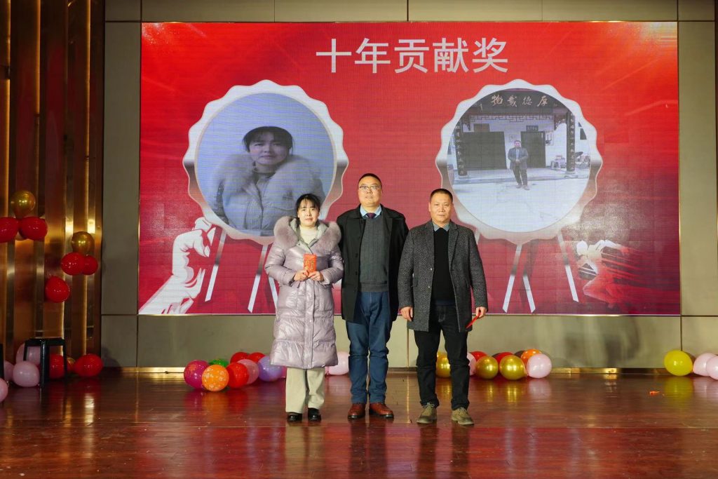 四川神农药业公司成立十周年,迎新年会总结