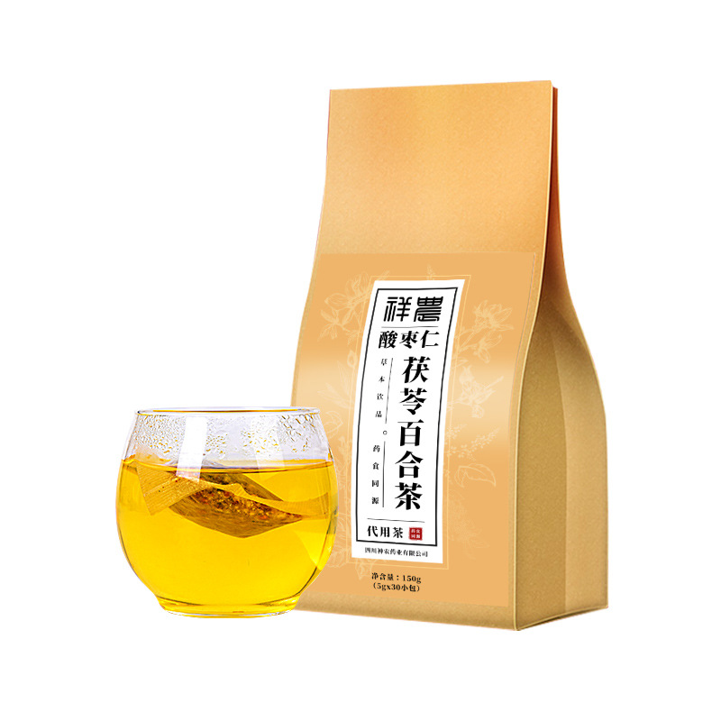 酸枣仁茯苓茶百合茶