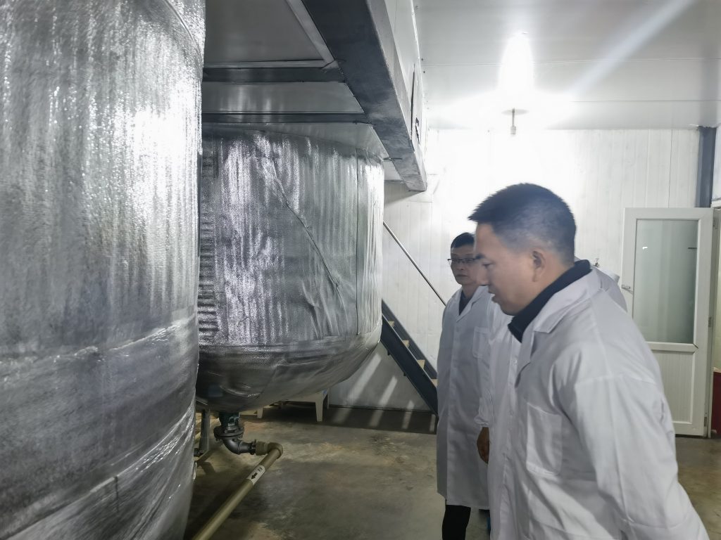 德阳市市场监管局赴四川神农药业有限公司开展药品生产调研